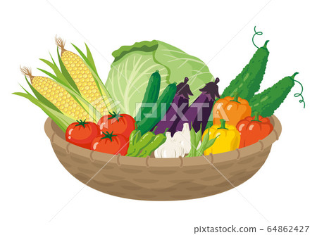 夏季蔬菜圖解，食材、烹調、材料 64862427