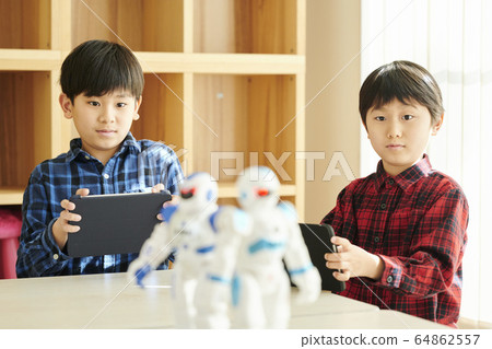 Programming robot children 64862557