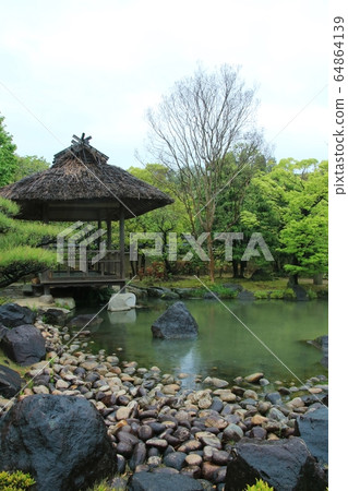 Himeji castle west mansion site garden "Kokoen" Himeji castle west mansion site garden "Kokoen" 64864139