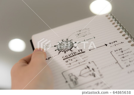 corona, corona virus, researcher 64865638