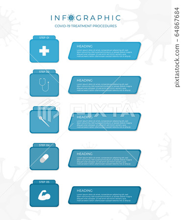 Ingredient infographic for medical style 64867684