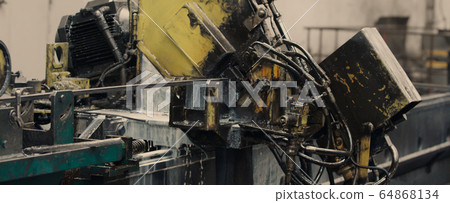Industrial operating metal sheet profiling machine Industrial operating metal sheet profiling machine 64868134