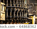 Image of metal-working machine with various 64868362
