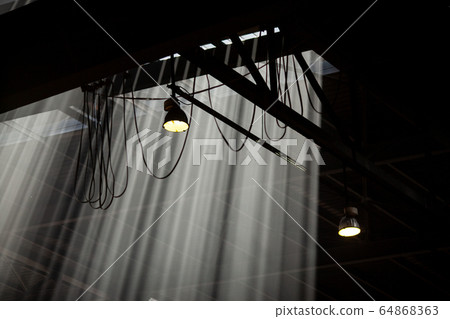 Industrial interior Industrial interior 64868363