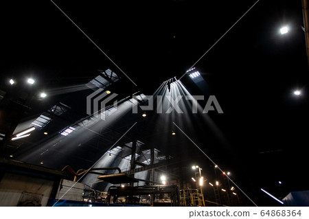 Industrial interior Industrial interior 64868364