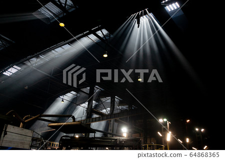 Industrial interior Industrial interior 64868365
