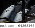 Interior of modern industrial production plant in 64868368