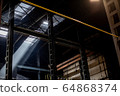 Interior of modern industrial production plant in 64868374