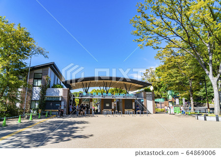 [東京]本田門上野動物園入口 64869006