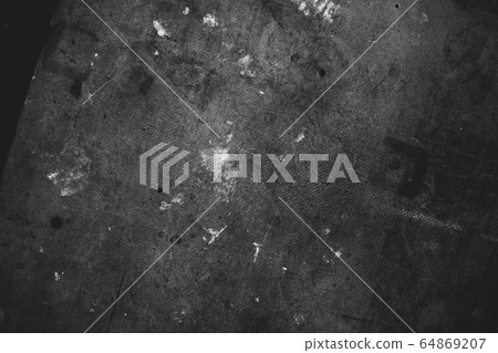 Photo of old surface texture in black and white colors 64869207