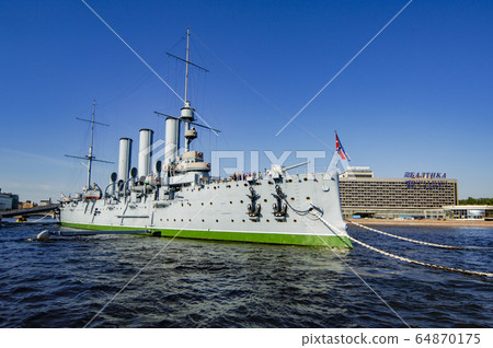The Battleship Aurora, the starting point for the 64870175