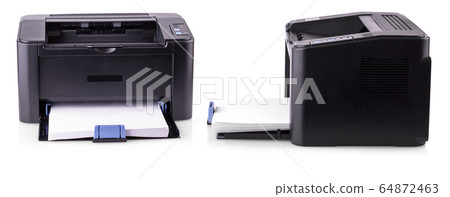 modern compact laser home printer isolated on 64872463