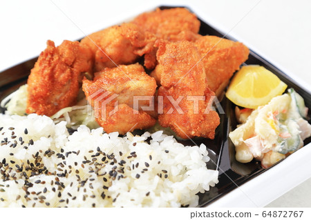 Fried chicken lunch Fried chicken lunch 64872767
