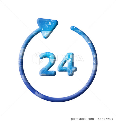 藍色圖標系列 藍色圖標系列 64876605