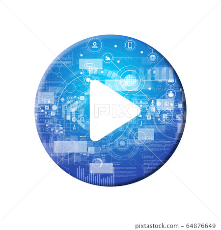 Blue icon series 64876649