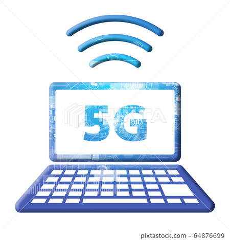 Blue icon series 64876699