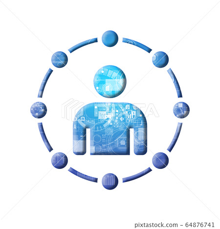 Blue icon series Blue icon series 64876741