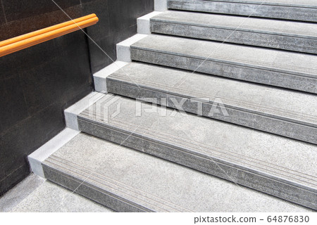 abstract and beautiful stair step, outdoor. 64876830
