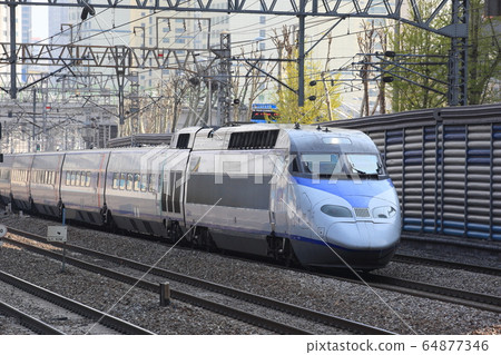 Korean bullet train KTX Korean bullet train KTX 64877346