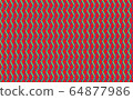abstract background of red rhombuses bounded by 64877986