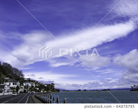 ≪New Zealand ‗Nelson≫ White and long cloud land ≪New Zealand ‗Nelson≫ White and long cloud land 64878785