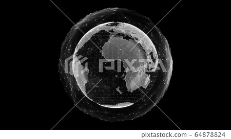 Communication technology global world network Communication technology global world network 64878824