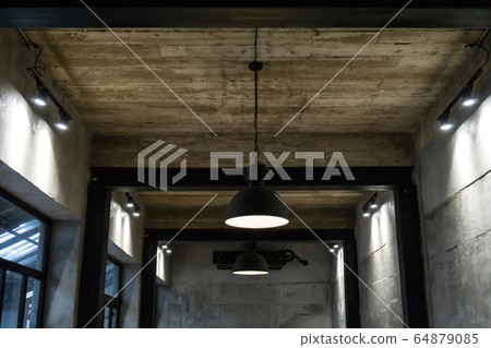 concrete ceiling interior design in the cafe concrete ceiling interior design in the cafe 64879085