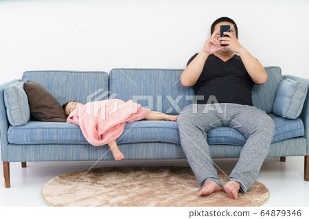 親子午睡 親子午睡 64879346