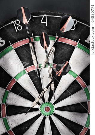 target with darts arrows target with darts arrows 64880771