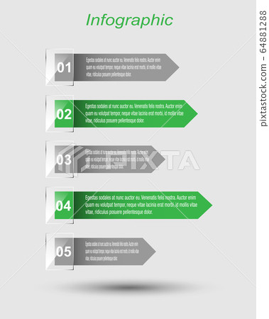 Info-graphic design template. Idea to display ranking and statistics. Info-graphic design template. Idea to display ranking and statistics. 64881288
