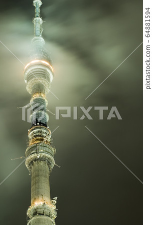 tv tower close up 64881594