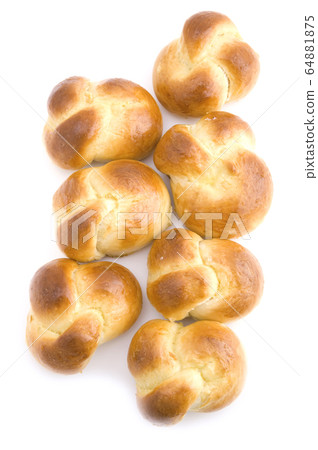 small loaf on white close up 64881875