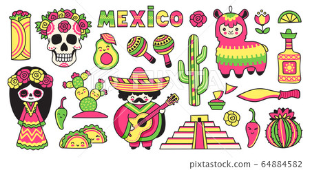 Travel to Mexico. Day of the Dead. Travel to Mexico. Day of the Dead. 64884582