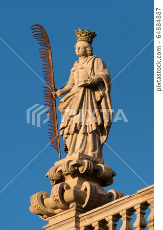 Santiago de Compostela Cathedral, Galicia, Spain. 64884887
