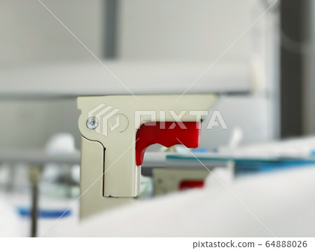 Medical patient hospital bed in modern clinic 64888026