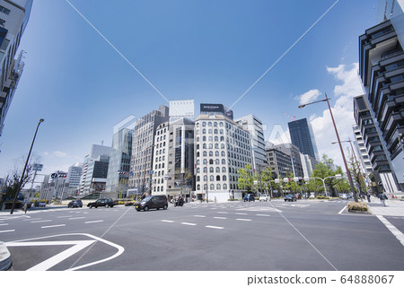 Midosuji Shimbashi intersection Midosuji Shimbashi intersection 64888067