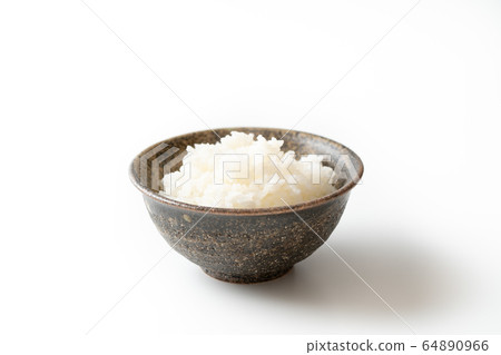 Rice served in a bowl Rice served in a bowl 64890966