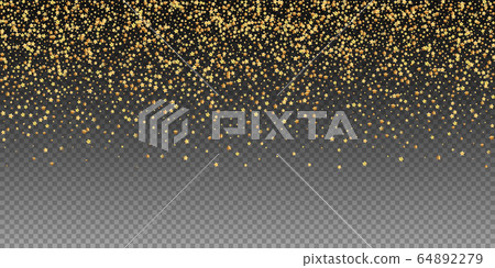 Gold stars luxury sparkling confetti. Scattered sm Gold stars luxury sparkling confetti. Scattered sm 64892279