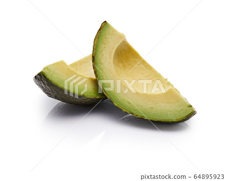 Avocado Isolated on White Background 64895923