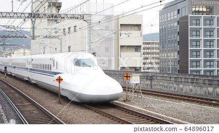 東海道新幹線 三洋新幹線n700系列希美 光 兒玉 照片素材 圖片 圖庫