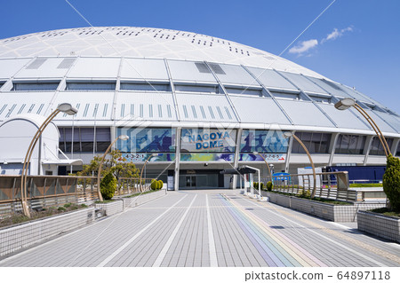 Vantelin Dome Nagoya Dome and connecting pedestrian bridge Vantelin Dome Nagoya Dome and connecting pedestrian bridge 64897118