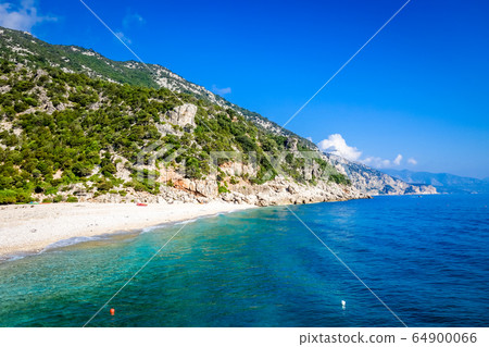 Cala Sisine beach in Orosei Golf, Sardinia, Italy Cala Sisine beach in Orosei Golf, Sardinia, Italy 64900066