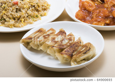 餃子炒飯蝦辣椒 64900693