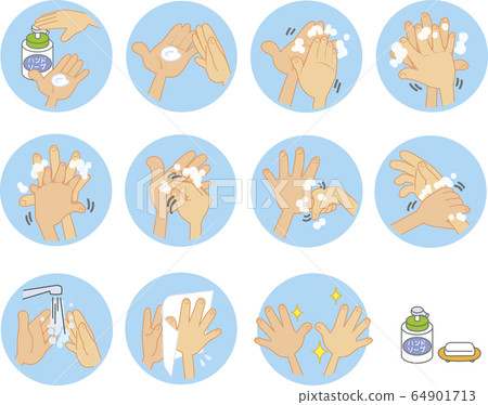 Hand washing set 64901713
