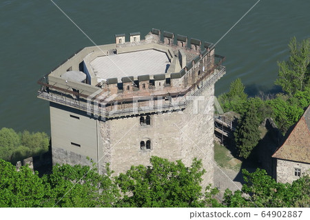"Sharamon Tower" taken from the Visegrad fortress in the scenic area of Donauvent "Sharamon Tower" taken from the Visegrad fortress in the scenic area of Donauvent 64902887