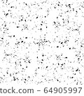 Grunge distress texture.Vector abstract background 64905997