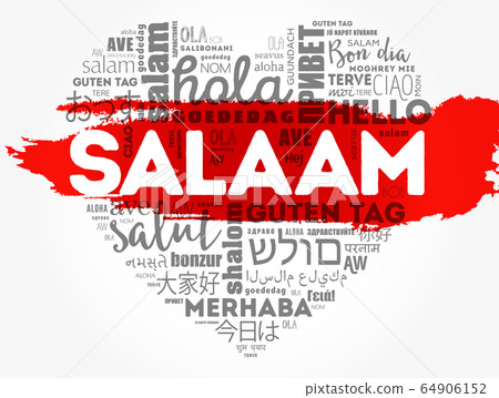 SALAAM (Hello Greeting in Persian,Farsi) 64906152