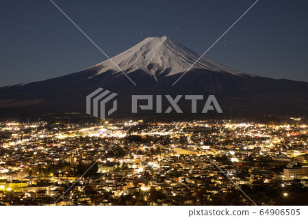 Niikurayama Sengen Park night view Niikurayama Sengen Park night view 64906505