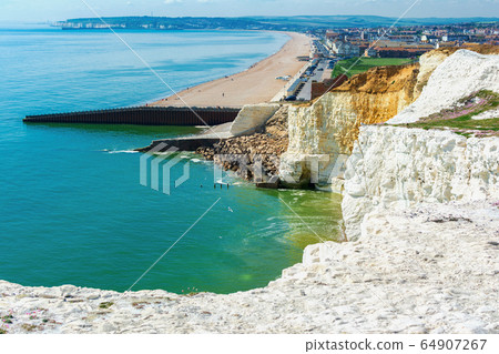 Splash point in Seaford, UK Splash point in Seaford, UK 64907267