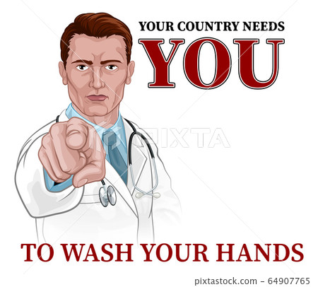 Doctor Pointing Your Country Needs You Doctor Pointing Your Country Needs You 64907765